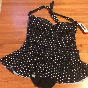 Rose Marie Reid Sweetheart Halter Bathing Suit